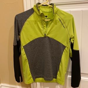 Obermeyer transport 1/4 zip boys mid weight base layer.